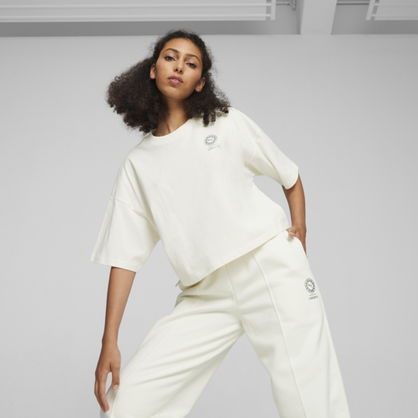 Remera para mujer PUMA x LIBERTY, Warm White, large-ARG
