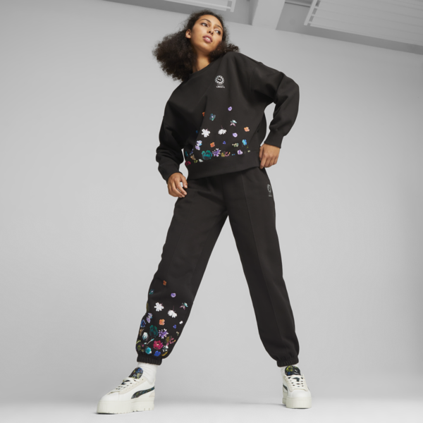 Buzo para mujer PUMA x LIBERTY, PUMA Black, large-ARG