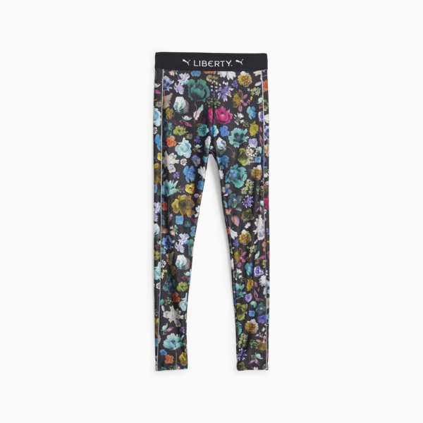PUMA x LIBERTY Women's Leggings, PUMA Black-AOP, large-ZAF