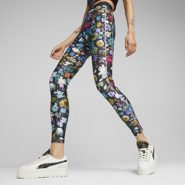 PUMA x LIBERTY Women's Leggings, PUMA Black-AOP, large-ZAF