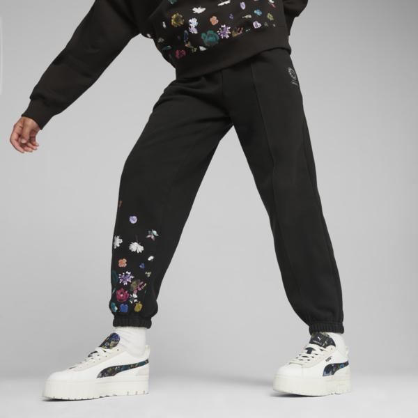 Pantalones deportivos para mujer PUMA x LIBERTY, PUMA Black, large-ARG