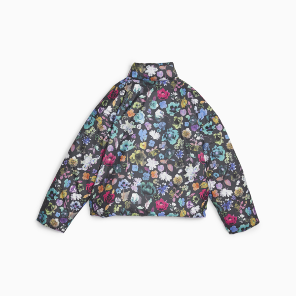 PUMA x LIBERTY Women's Reversible Puffer Jacket, Vivid Violet, large-ZAF