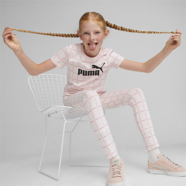 PUMA x SPONGEBOB SQUAREPANTS Youth Leggings, Frosty Pink, large-ZAF