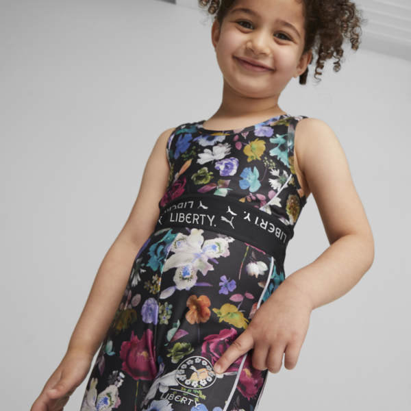 PUMA x LIBERTY Kids' Leggings, PUMA Black, large-ZAF