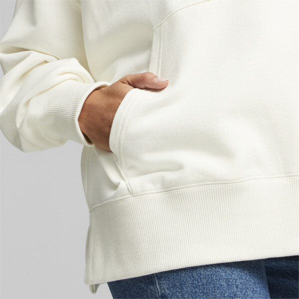 PUMA Swarovski Crystals Women s Hoodie white PUMA