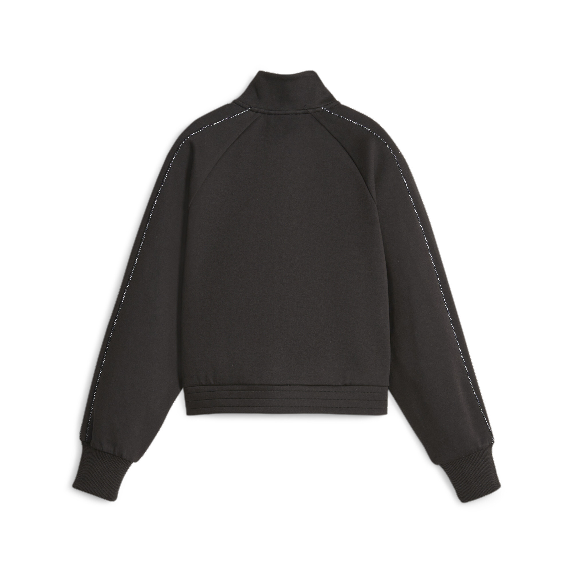 Women's PUMA Swarovski Crystals T7 Track Jacket In Black, Size XL