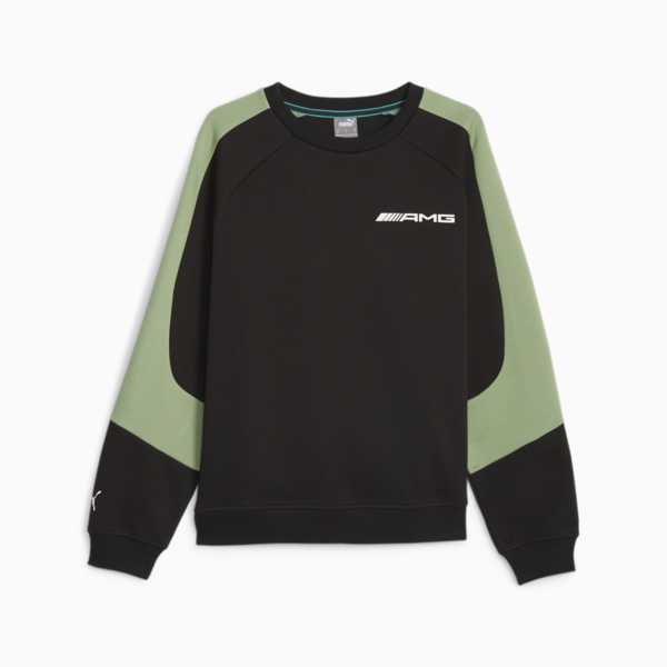 Buzo Mercedes AMG Crew Neck, PUMA Black, large-ARG