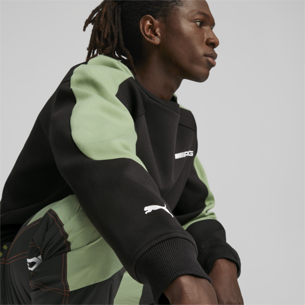 Buzo Mercedes AMG Crew Neck, PUMA Black, large-ARG