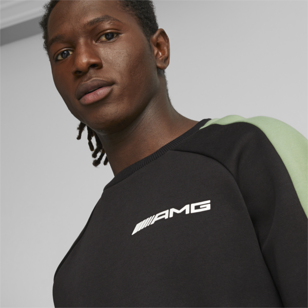 Buzo Mercedes AMG Crew Neck, PUMA Black, large-ARG