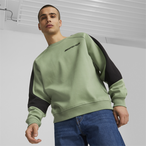 Mercedes-AMG Men's Sweatshirt, Dusty Green, large-ZAF