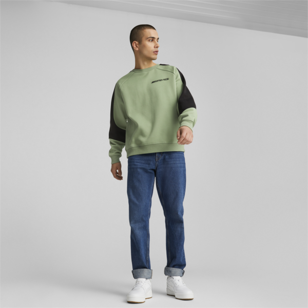 Mercedes-AMG Men's Sweatshirt, Dusty Green, large-ZAF