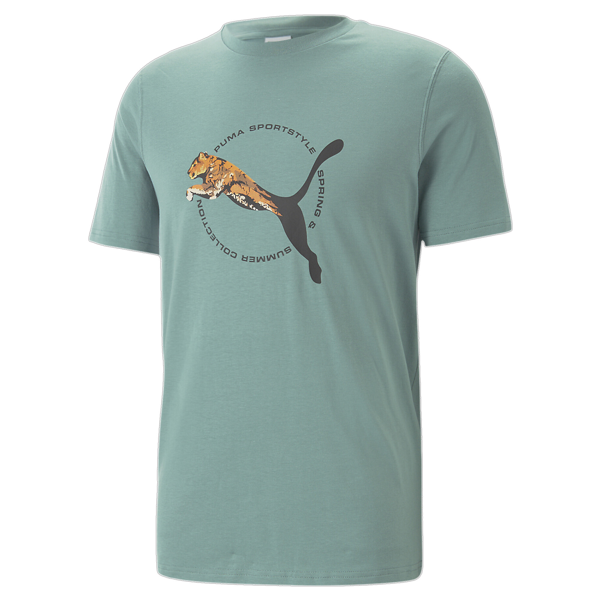 30%OFF！＜プーマ公式通販＞ プーマ メンズ グラフィックス REAL CAT Tシャツ メンズ Adriatic ｜PUMA.com