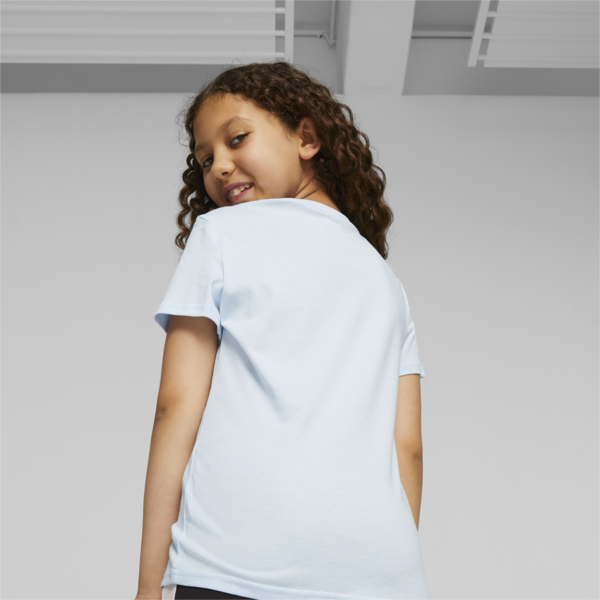 Classics FLWR Youth Logo Tee, Icy Blue, large-ZAF