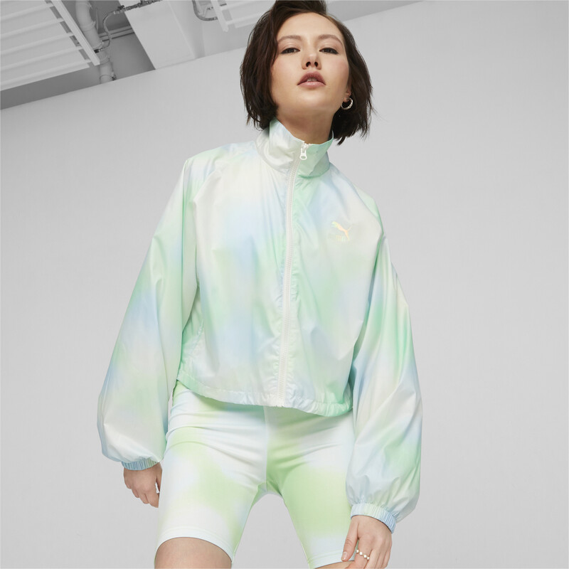 Women's PUMA Classics Printed Woven Jacket