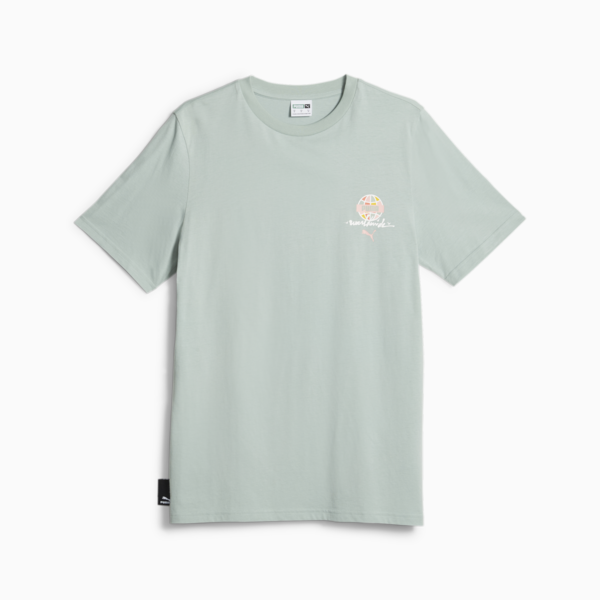 Remera para hombre Sportswear by PUMA, Green Fog, large-ARG