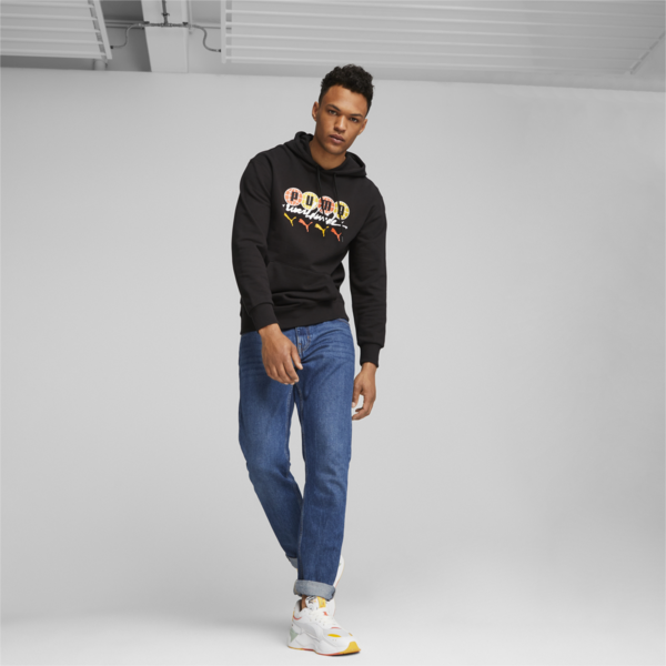 Sportswear by PUMA Worldwide Men's Hoodie, PUMA Black, large-ZAF
