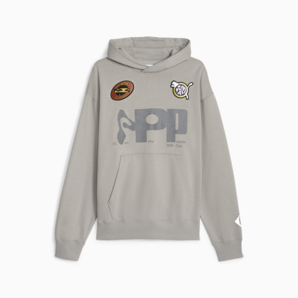 Buzo con capucha PUMA x P.A.M. Graphic, Concrete Gray, large-ARG