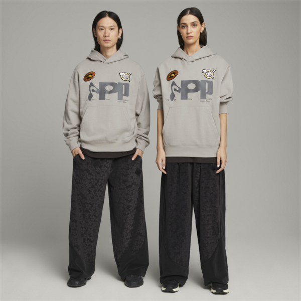 Buzo con capucha PUMA x P.A.M. Graphic, Concrete Gray, large-ARG