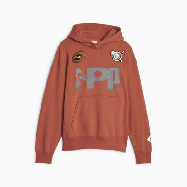 Buzo con capucha PUMA x P.A.M. Graphic, Apple Cider, large-ARG