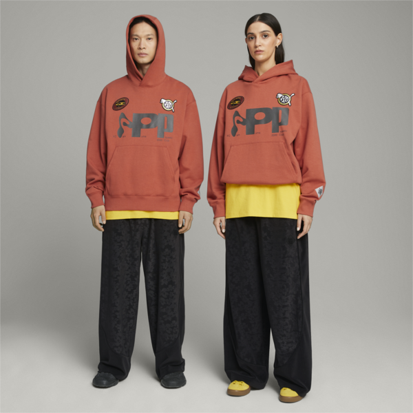 Buzo con capucha PUMA x P.A.M. Graphic, Apple Cider, large-ARG