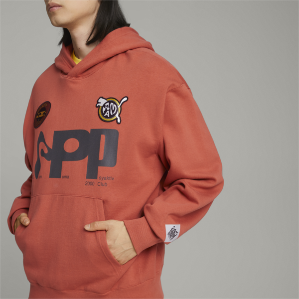 Buzo con capucha PUMA x P.A.M. Graphic, Apple Cider, large-ARG
