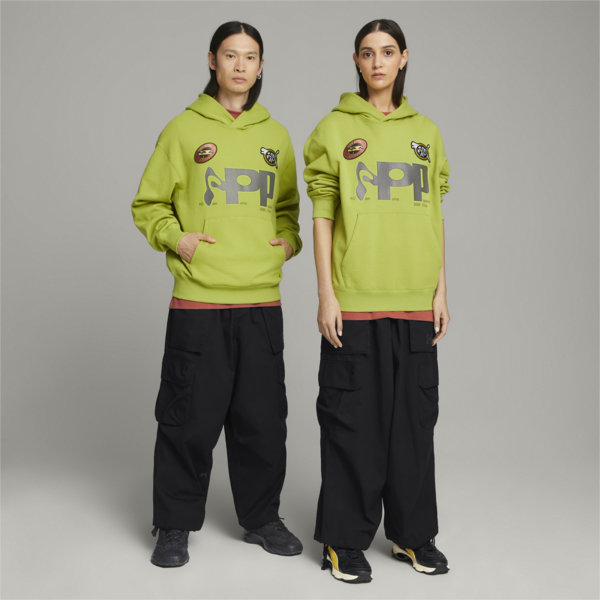 Buzo con capucha PUMA x P.A.M. Graphic, Tart Apple, large-ARG