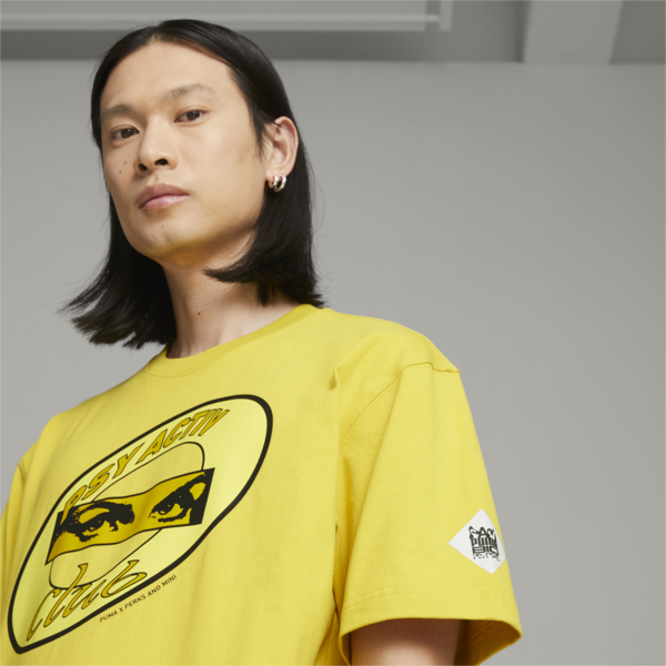 Remera PUMA x P.A.M. Graphic, Fresh Pear, large-ARG