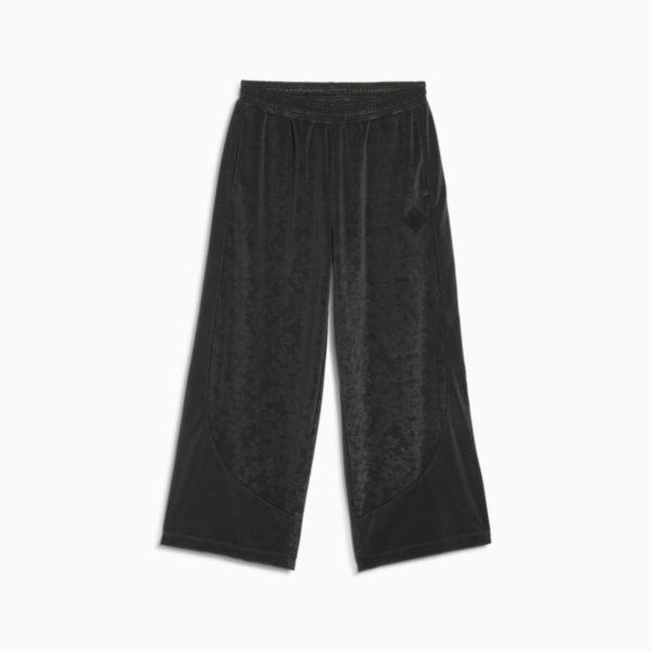 PUMA x PERKS AND MINI Velour Pants, PUMA Black, large-ZAF