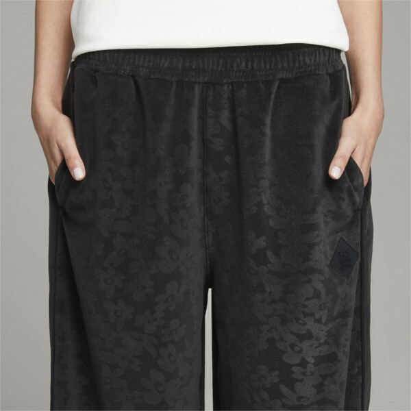PUMA x PERKS AND MINI Velour Pants black PUMA