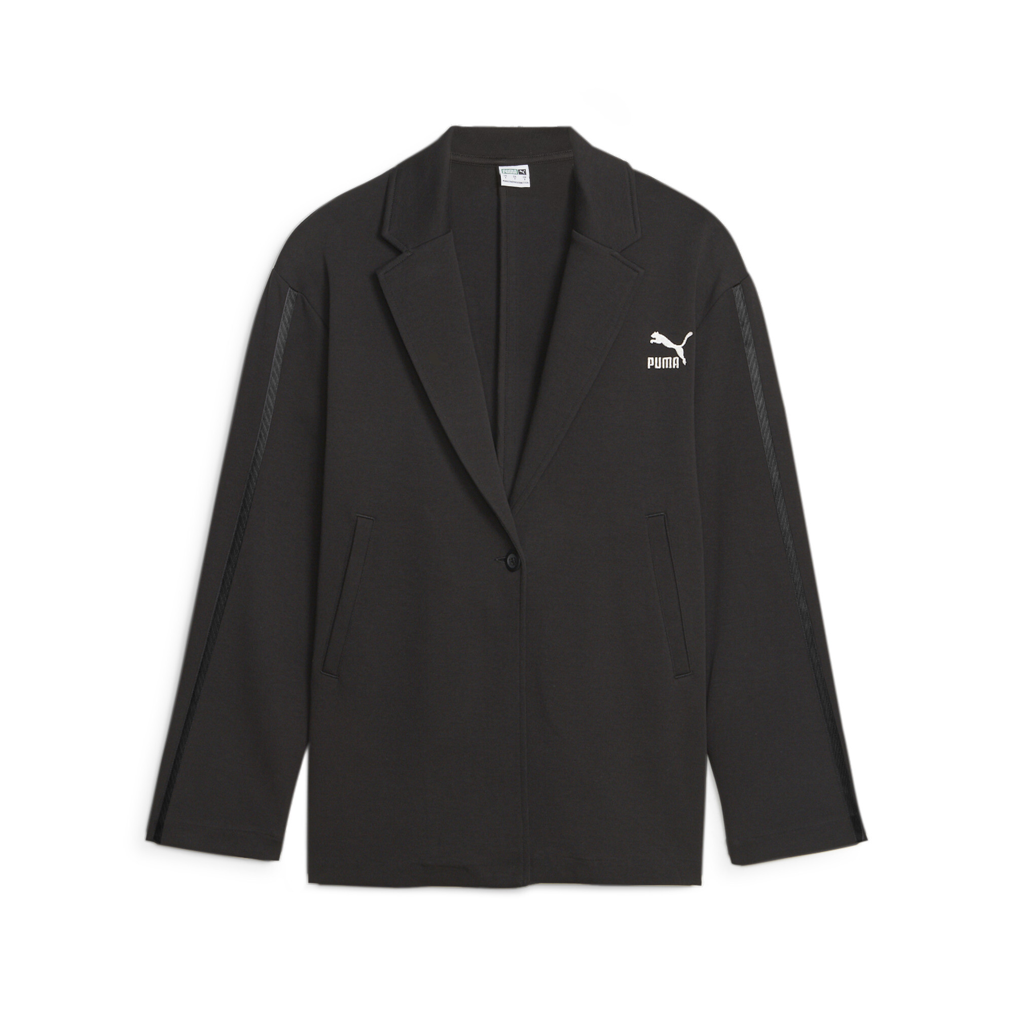 Women's Puma T7 Blazer, Black, Size XXL, Clothing
