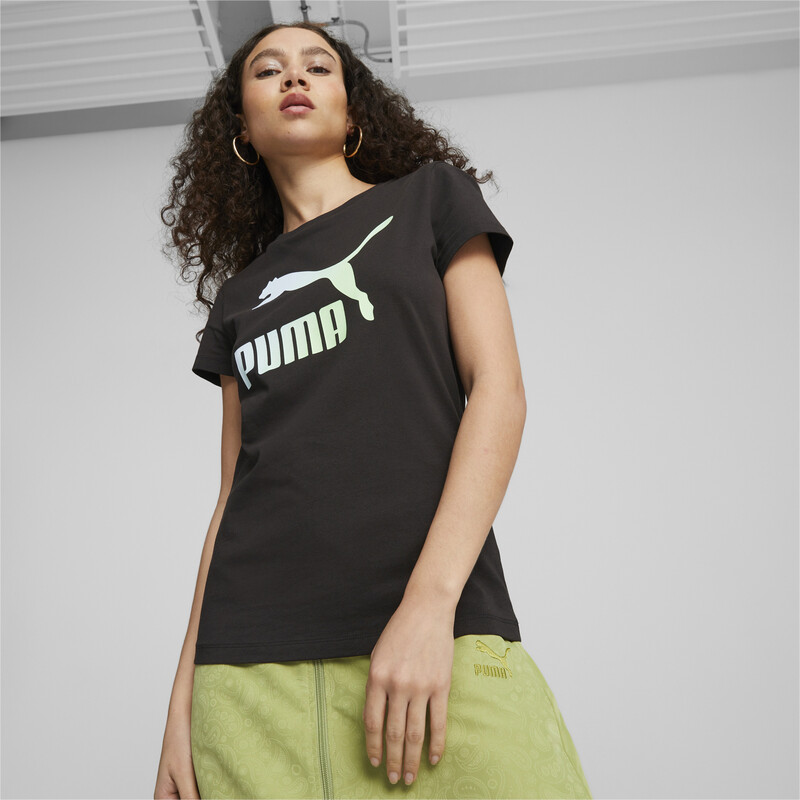 

Women's PUMA Classics Logo Infill Tee, Black