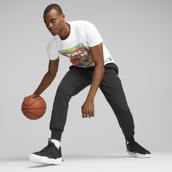 Remera de baloncesto DYLAN para hombre, PUMA White, large-ARG