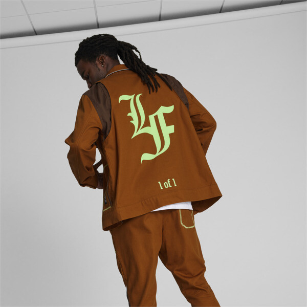 PUMA HOOPS x LAFRANCE Men s Work Jacket brown PUMA