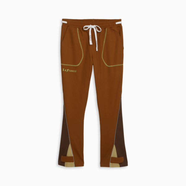 PUMA x LAFRANCÉ Pants, Teak-Chestnut Brown, large-ZAF