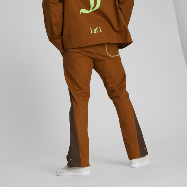 PUMA x LAFRANCÉ Pants, Teak-Chestnut Brown, large-ZAF