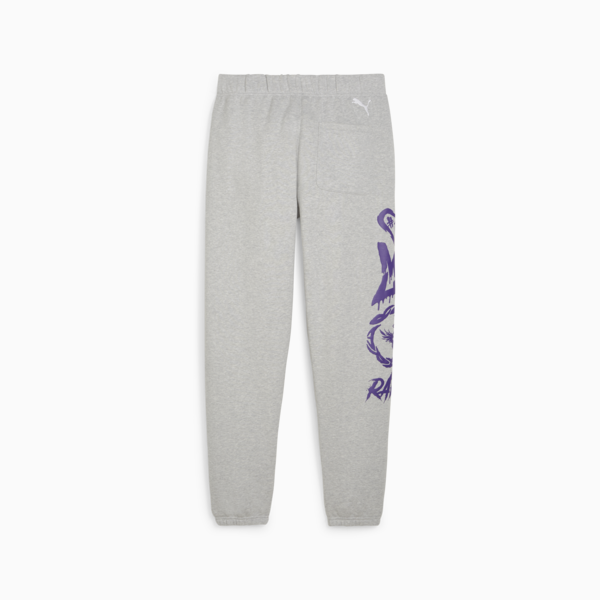 MELO x TOXIC Men's Sweatpants, Light Gray Heather, large-ZAF
