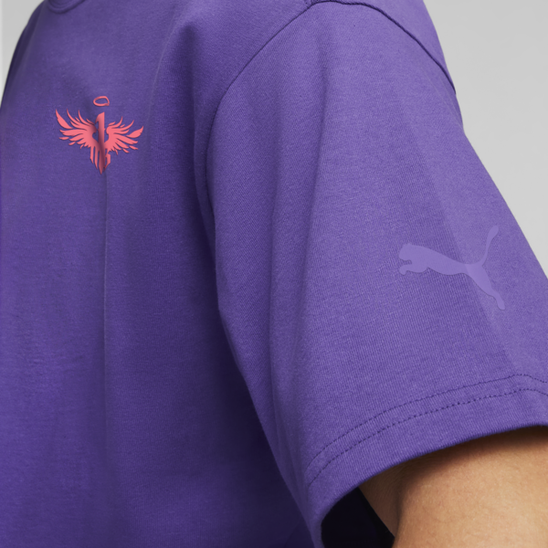 Remera de basketball MELO X TOXIC, Team Violet, large-ARG