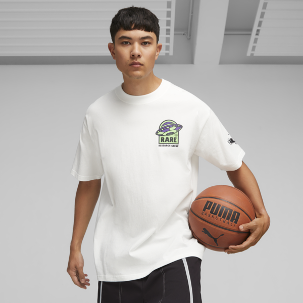 Remera MELO X TOXIC SS, PUMA White, large-ARG