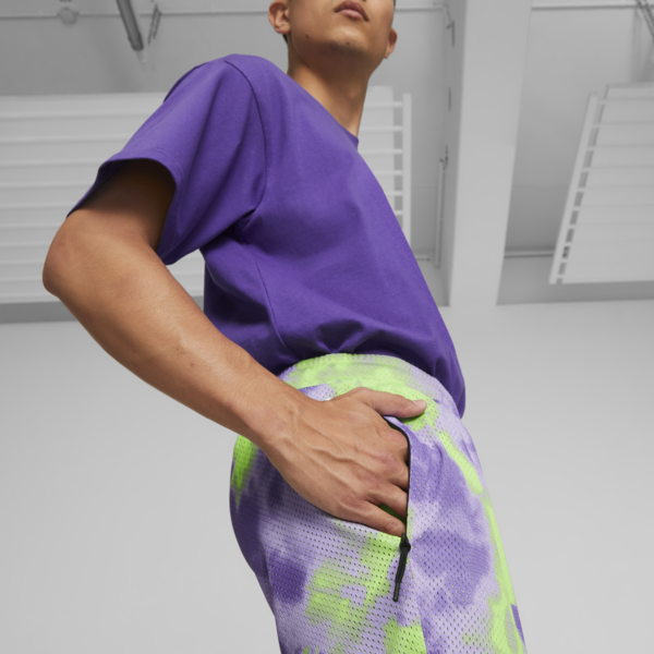 Short de basketball MELO X TOXIC AOP, Team Violet, large-ARG