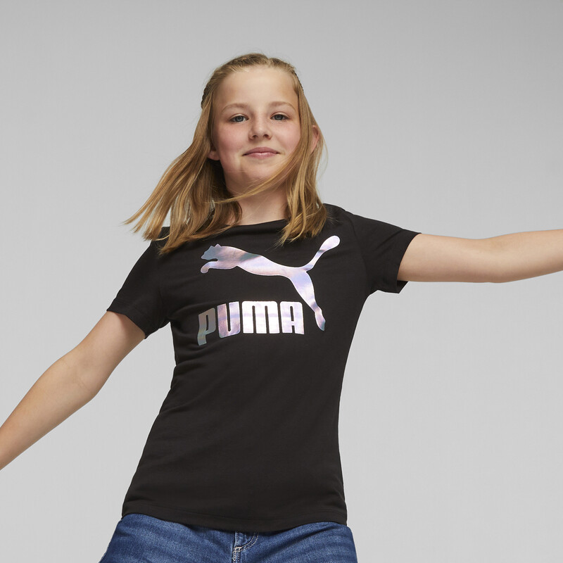 

PUMA Classics Iridescent Logo Youth T-shirt