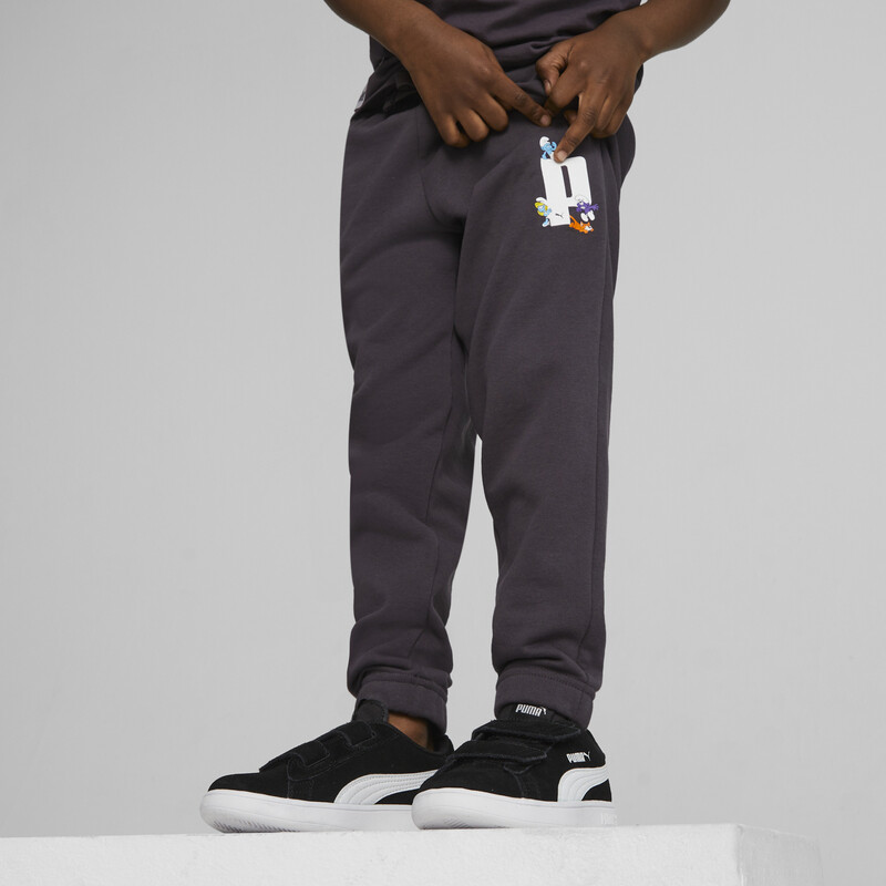 Puma dark grey joggers best sale