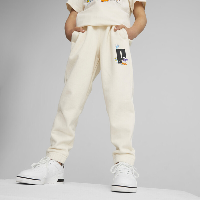 PUMA X THE SMURFS Kids' Cotton Sweatpants in no color size 11-12Y