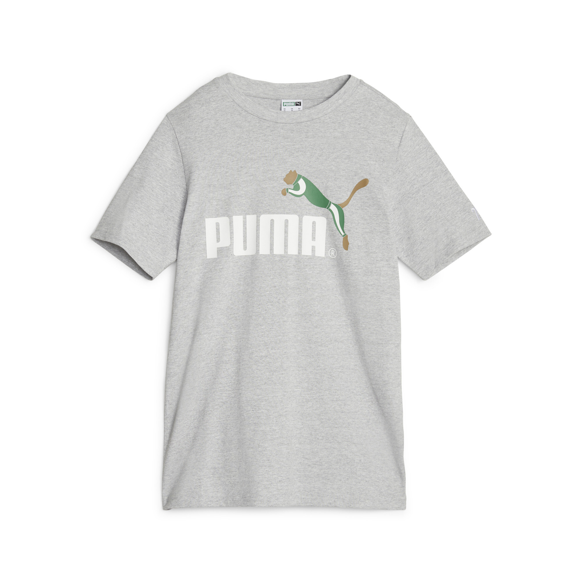 Men's PUMA CLASSICS T-Shirt In Heather, Size XS, Cotton