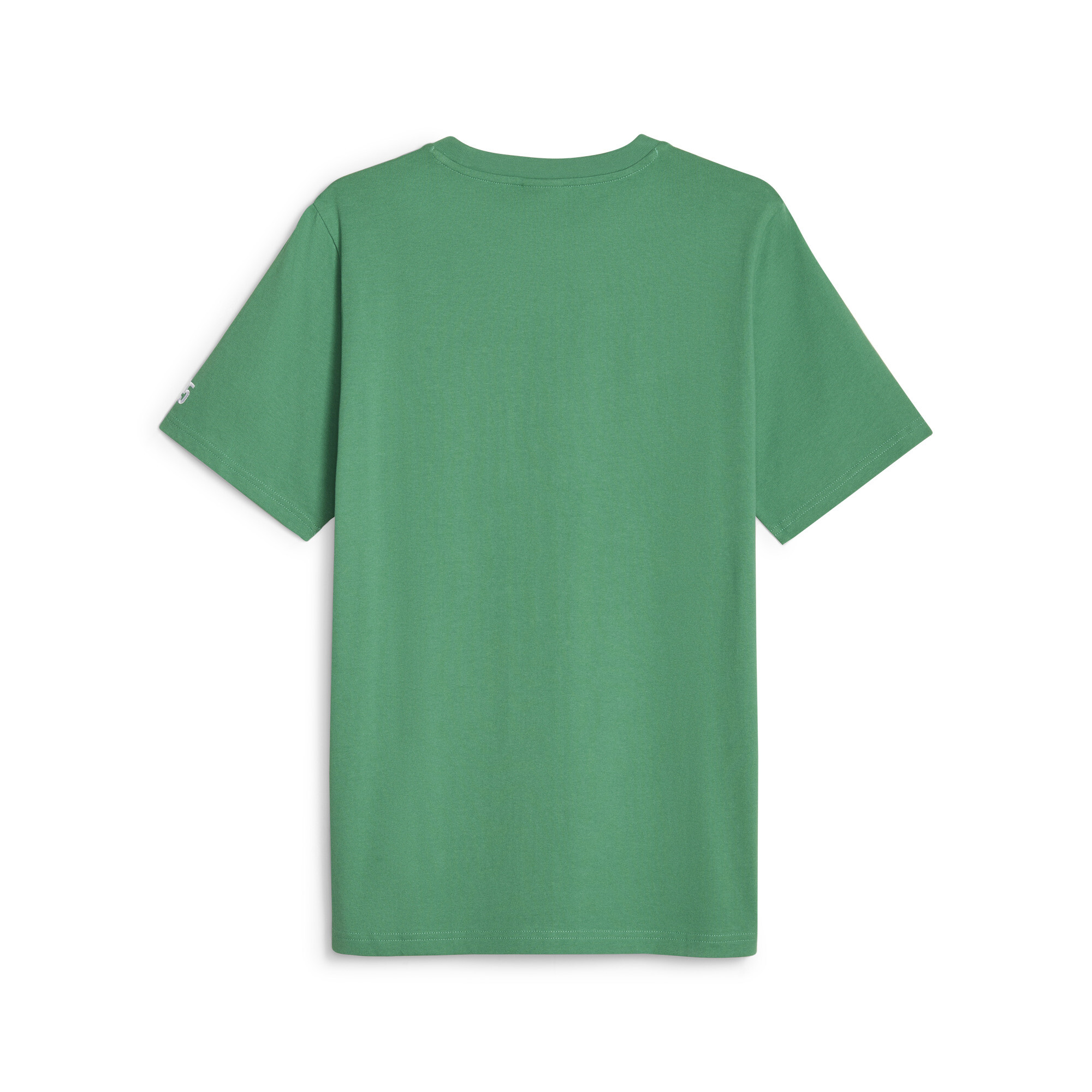 Men's PUMA CLASSICS T-Shirt In Green, Size XS, Cotton