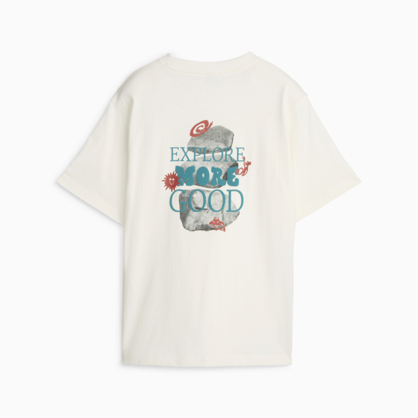 Remera para mujer DOWNTOWN Graphic, Warm White, large-ARG