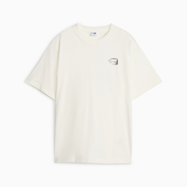 Remera para mujer DOWNTOWN Graphic, Warm White, large-ARG