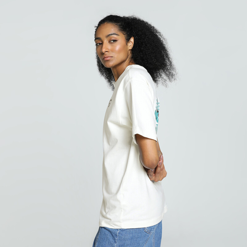 

Women's PUMA DOWNTOWN Relaxed Graphic Tee