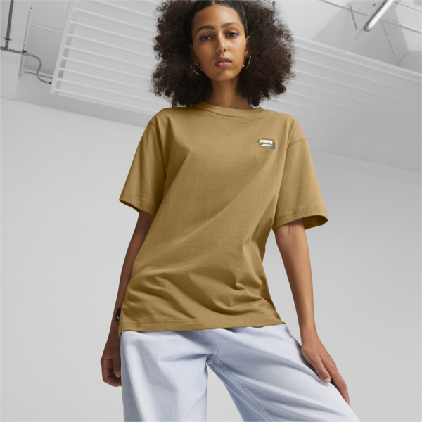 Remera para mujer DOWNTOWN Graphic, Toasted, large-ARG