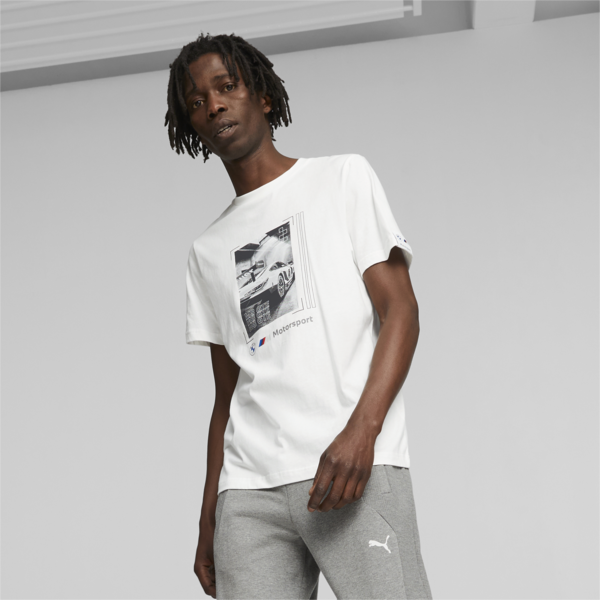 Remera para hombre BMW M Motorsport, PUMA White, large-ARG
