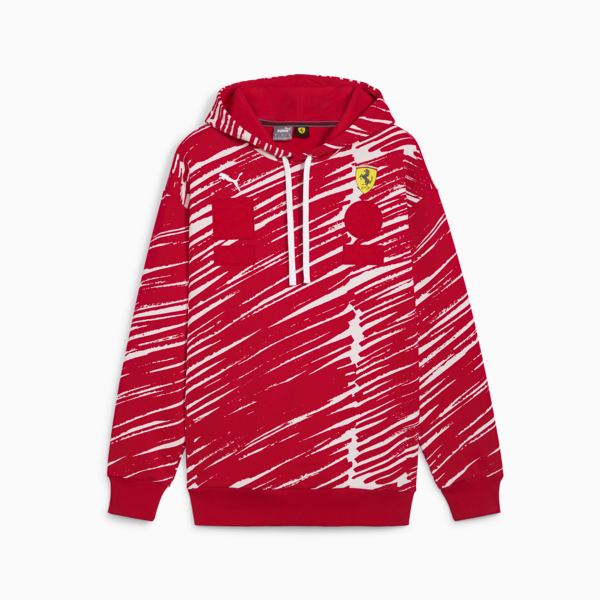 Scuderia Ferrari x Joshua Vides Hoodie, Rosso Corsa, large-ZAF
